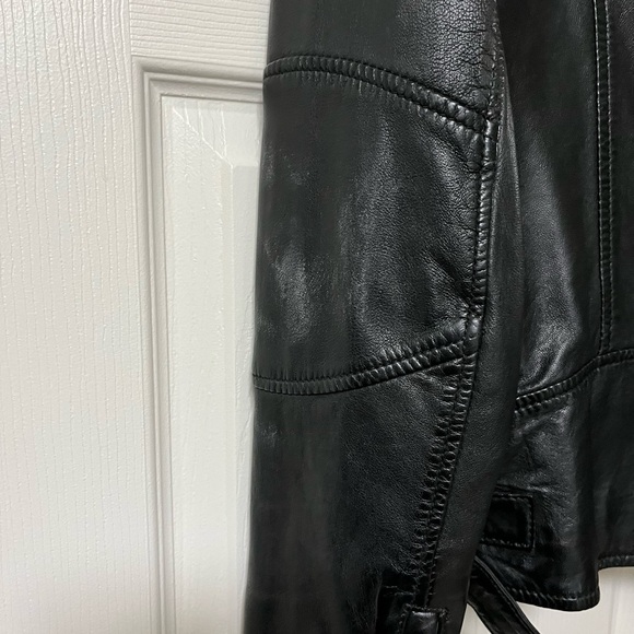 🔥Danier Genuine Lamb Leather Moto Jacket - Picture 11 of 11